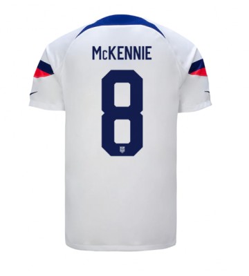 Lacne Muži Futbalové dres Spojené štáty Weston McKennie #8 MS 2022 Krátky Rukáv - Domáci